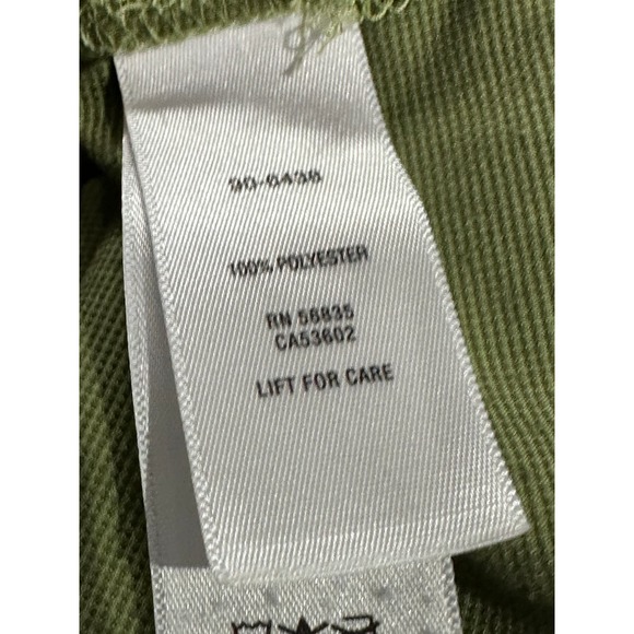 Cabelas Shirt Mens Sz 2XL Green Utility Pockets Light Weight Vented Button Up - Picture 6 of 7